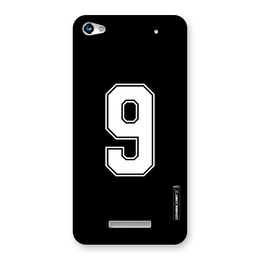 Number 9 Back Case for Micromax Hue 2