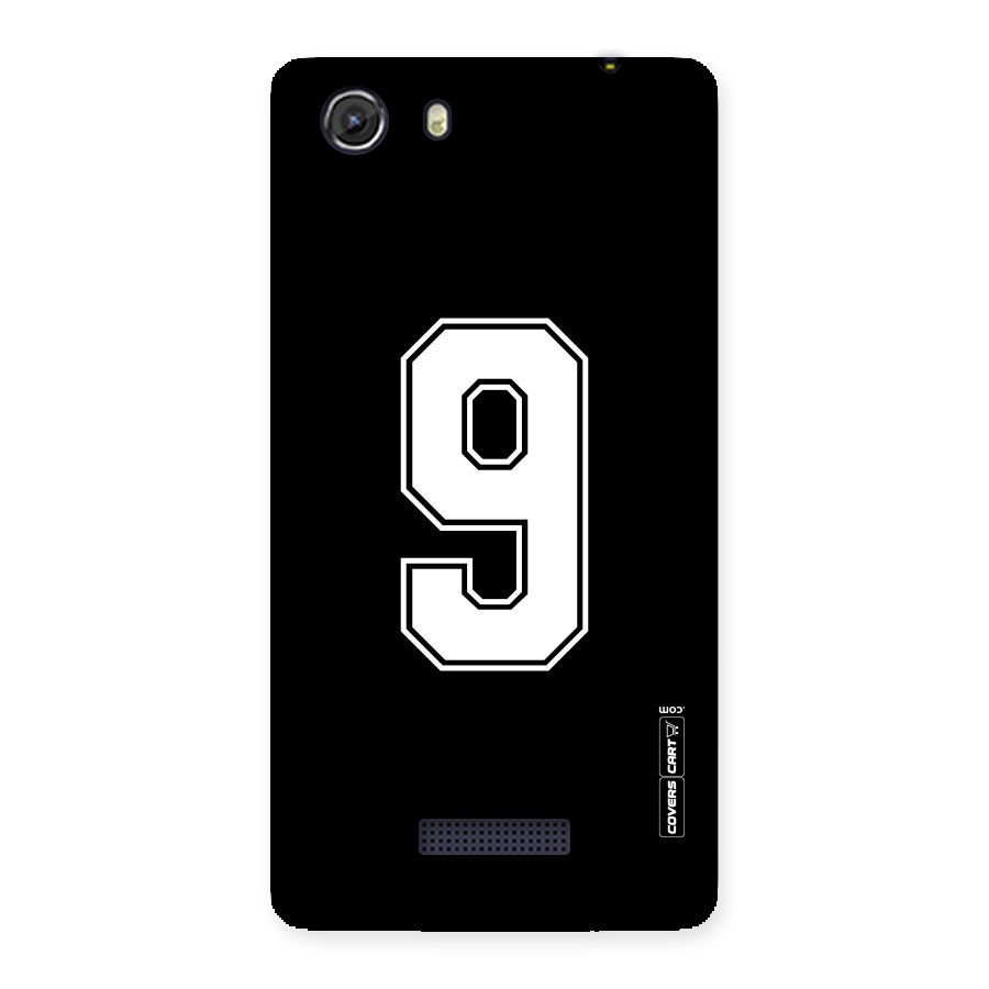 Number 9 Back Case for Micromax Unite 3
