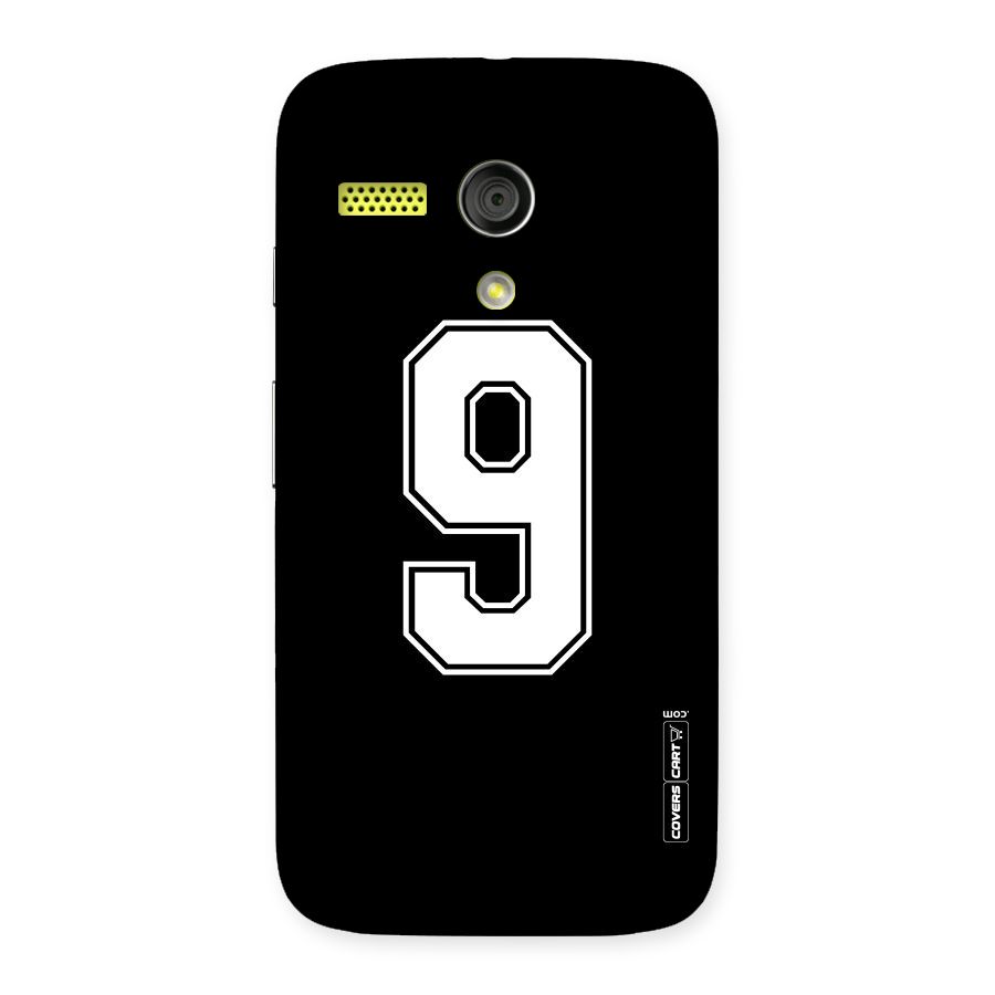 Number 9 Back Case for Moto G
