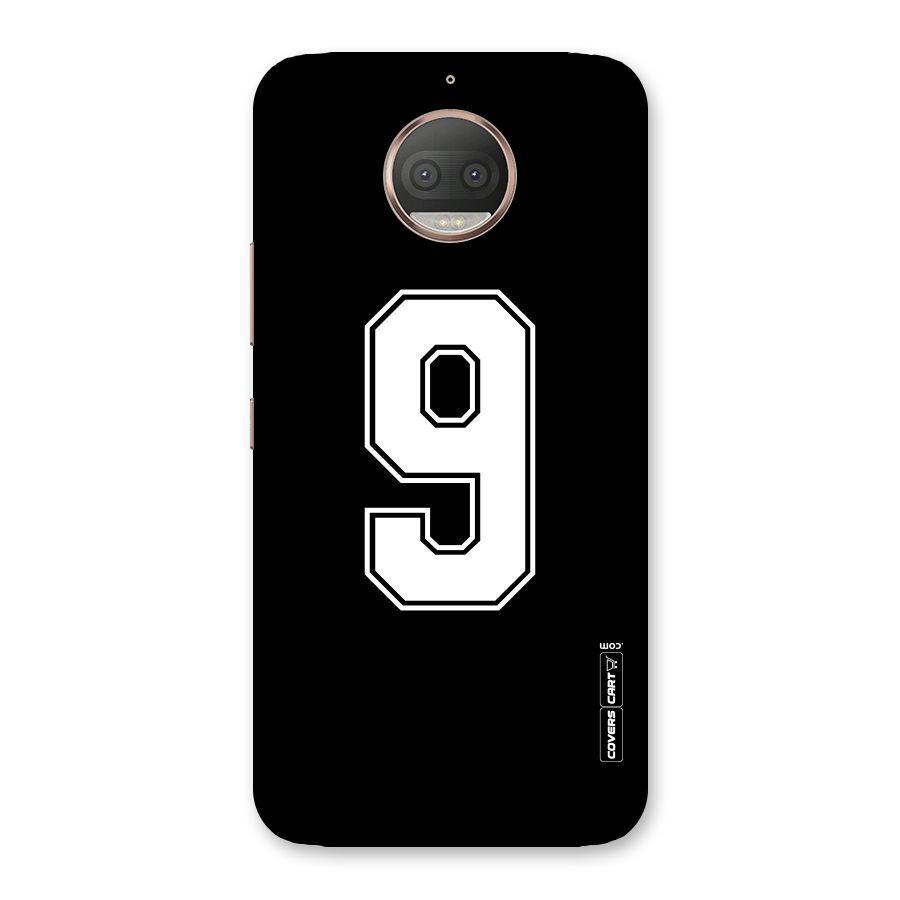 Number 9 Back Case for Moto G5s Plus