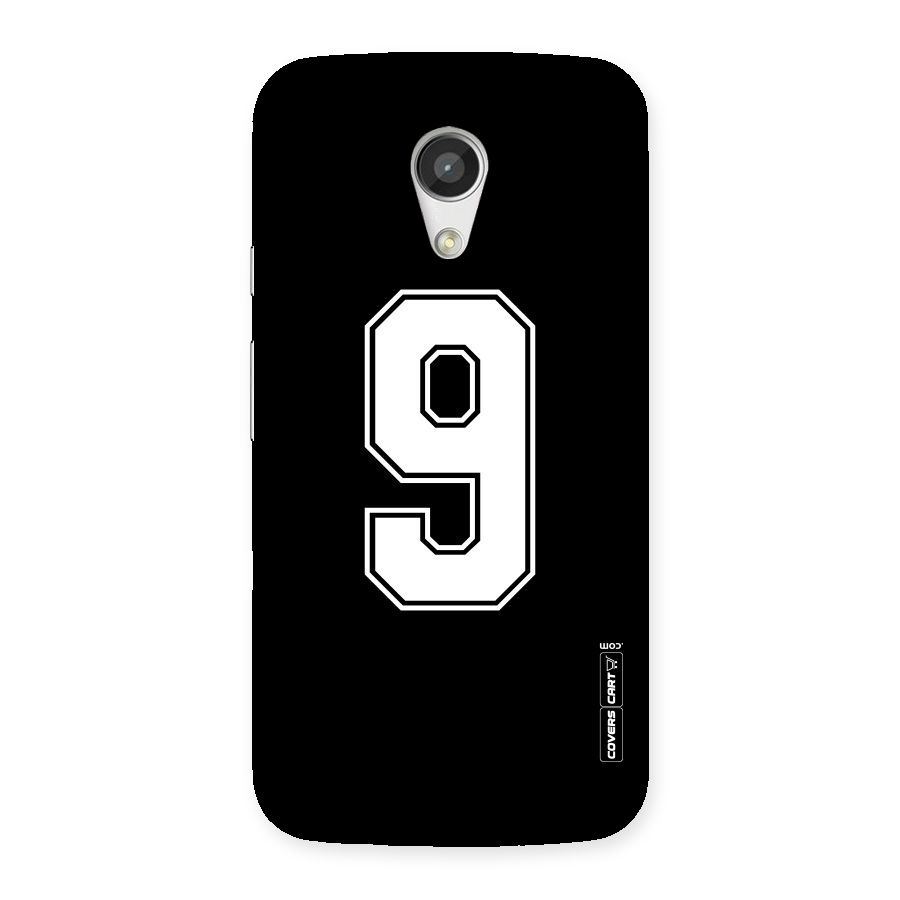 Number 9 Back Case for Moto G 2nd Gen