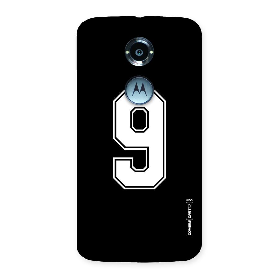Number 9 Back Case for Moto X 2nd Gen