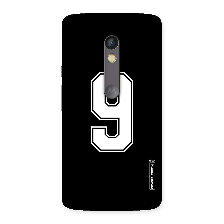 Number 9 Back Case for Moto X Play
