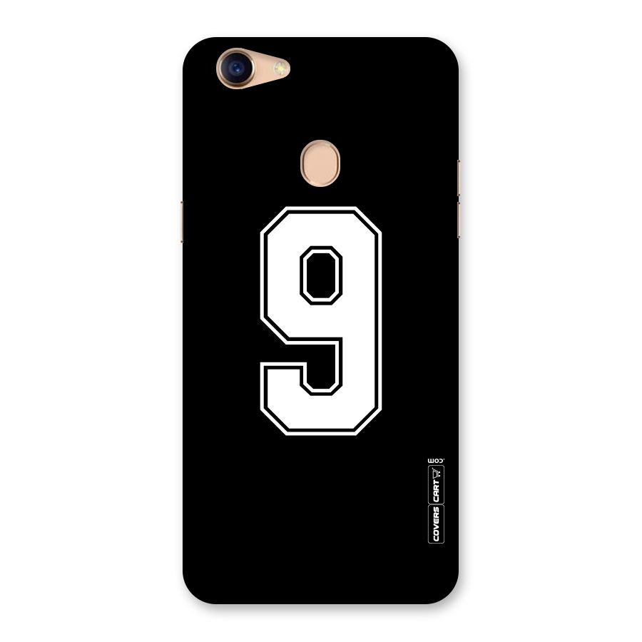 Number 9 Back Case for Oppo F5