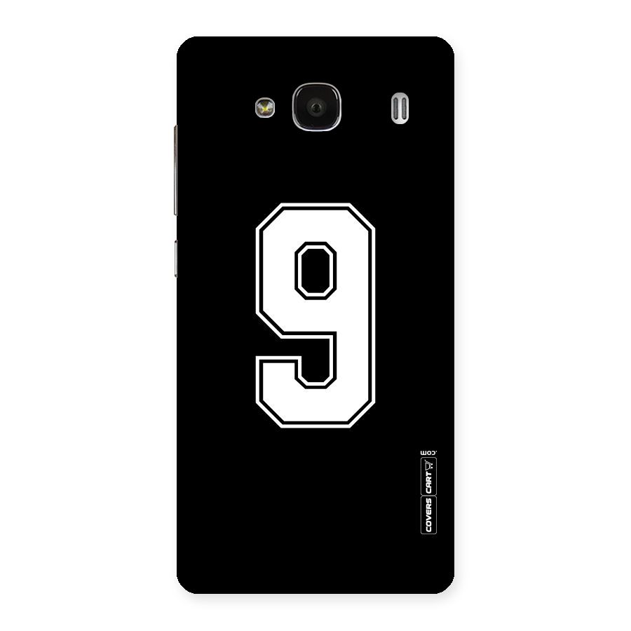 Number 9 Back Case for Redmi 2