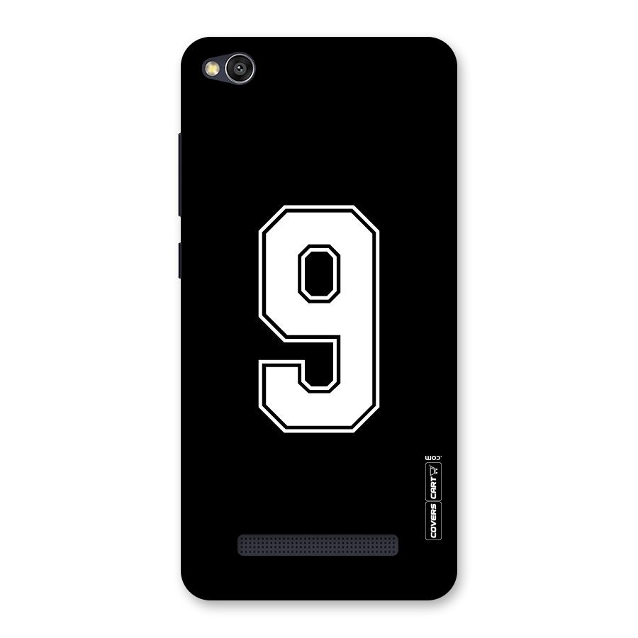 Number 9 Back Case for Redmi 4A