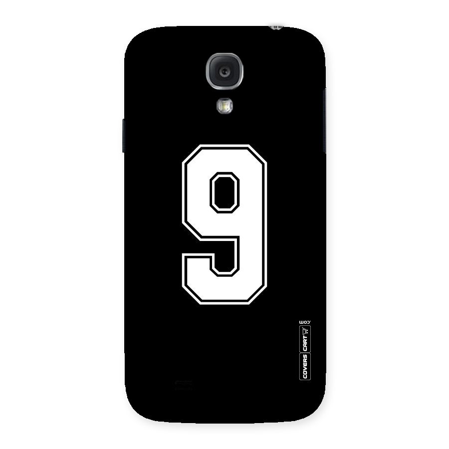Number 9 Back Case for Samsung Galaxy S4