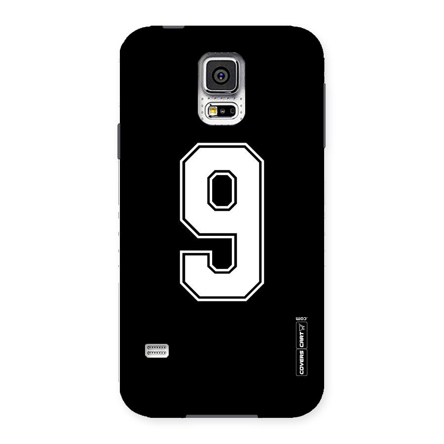 Number 9 Back Case for Samsung Galaxy S5
