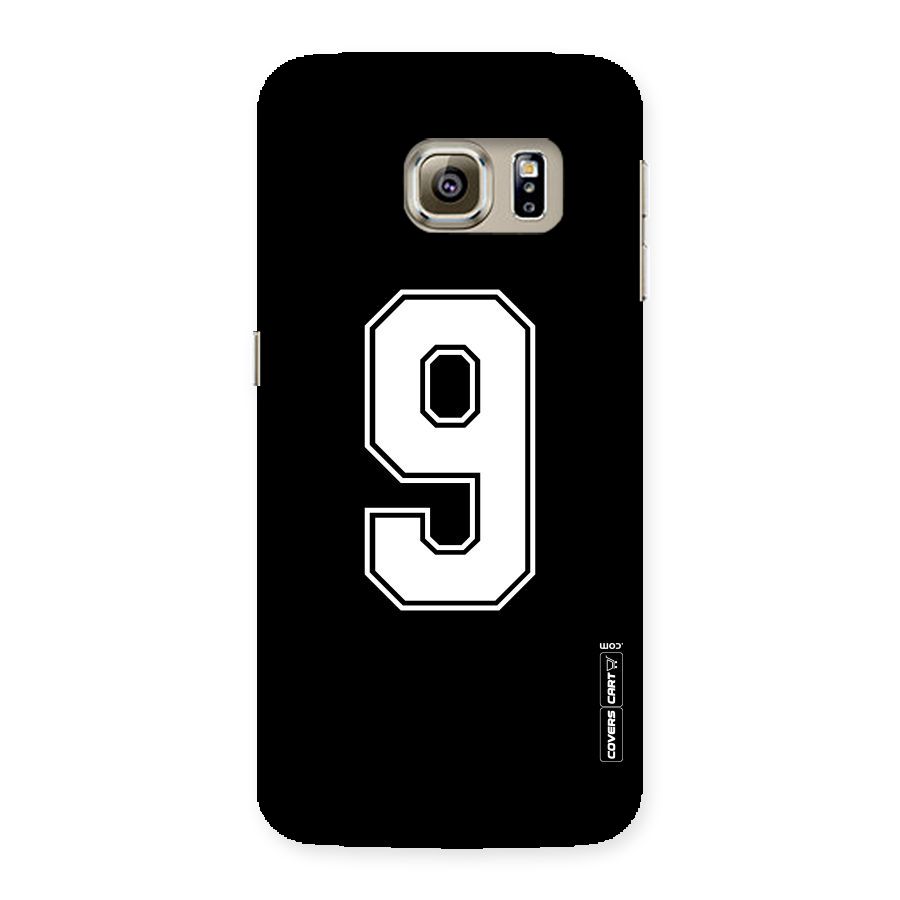 Number 9 Back Case for Samsung Galaxy S6 Edge