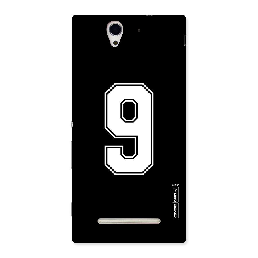 Number 9 Back Case for Sony Xperia C3