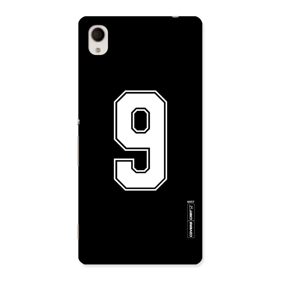 Number 9 Back Case for Sony Xperia M4