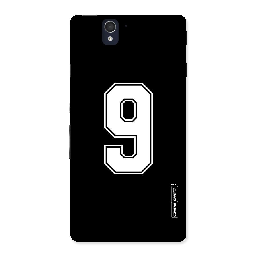 Number 9 Back Case for Sony Xperia Z