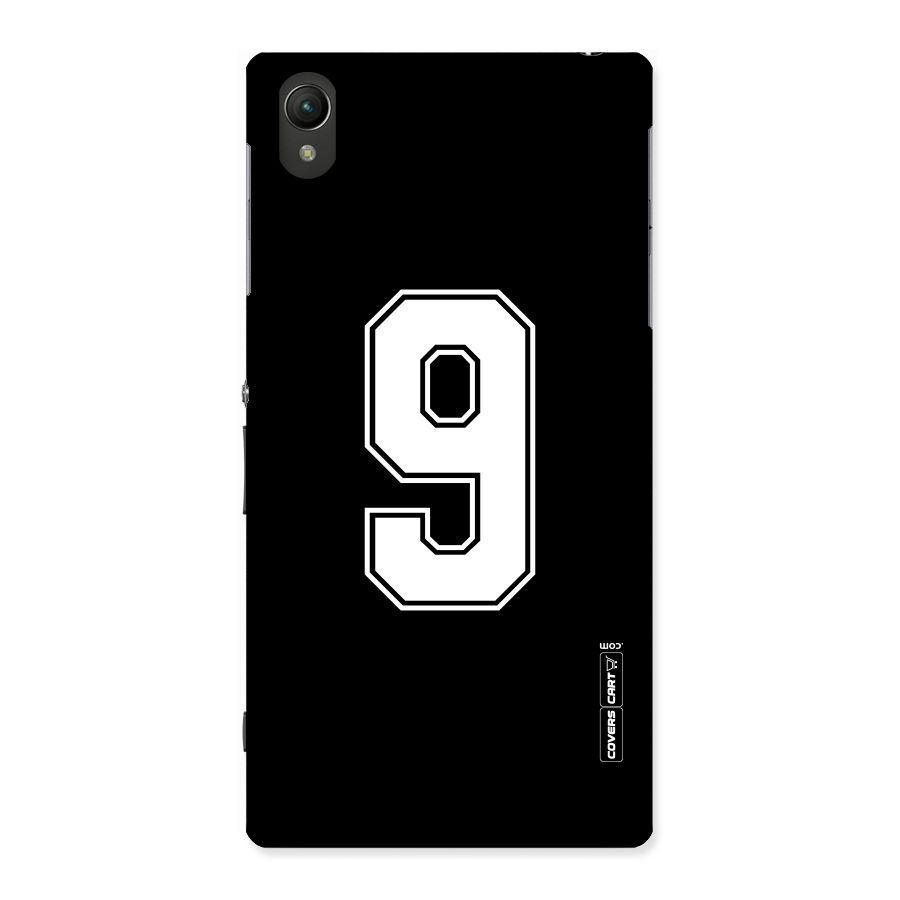 Number 9 Back Case for Sony Xperia Z1