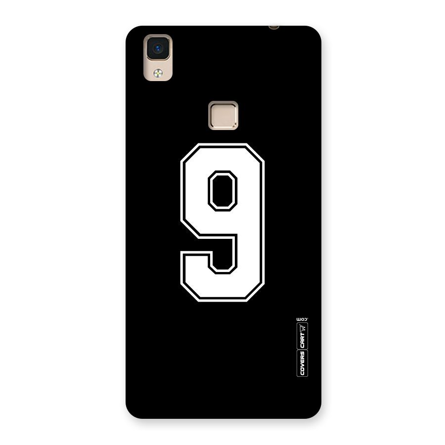 Number 9 Back Case for V3 Max