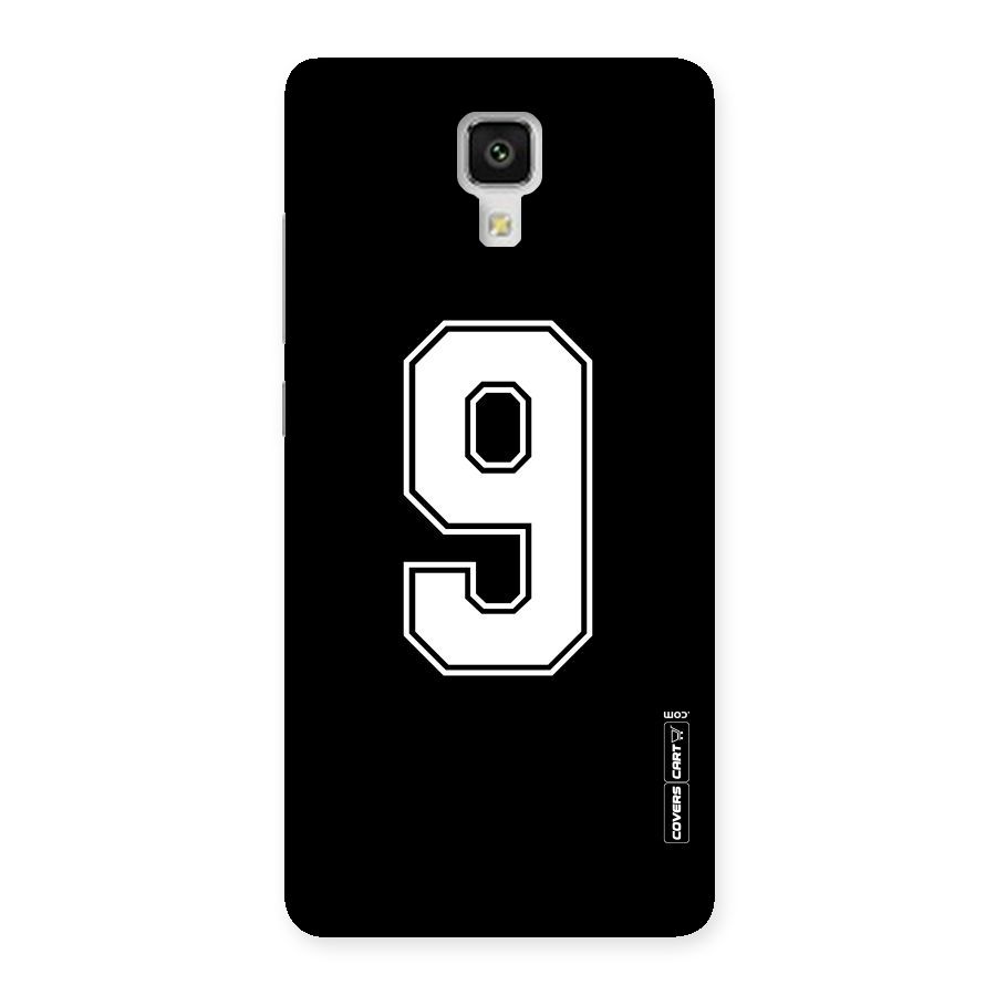 Number 9 Back Case for Xiaomi Mi 4