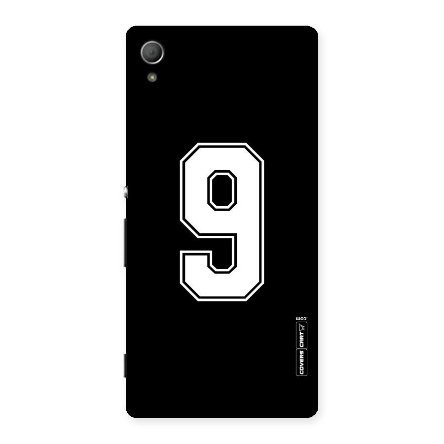 Number 9 Back Case for Xperia Z4
