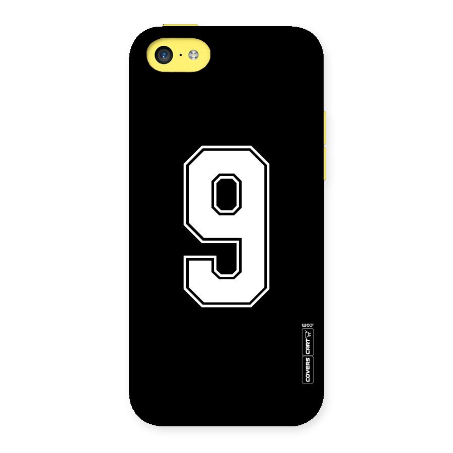 Number 9 Back Case for iPhone 5C