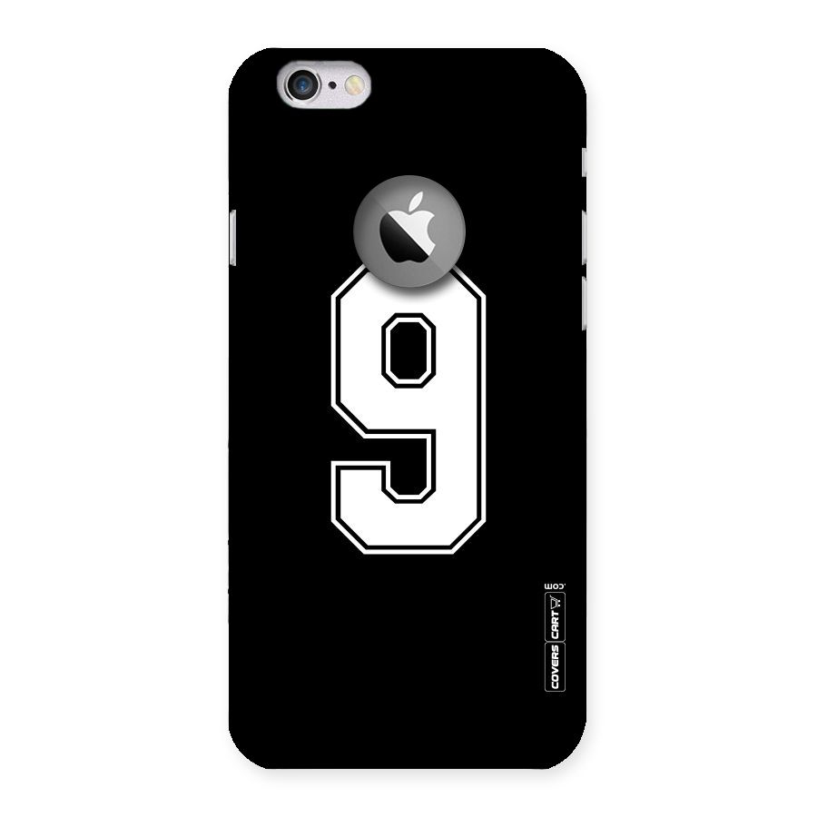 Number 9 Back Case for iPhone 6 Logo Cut