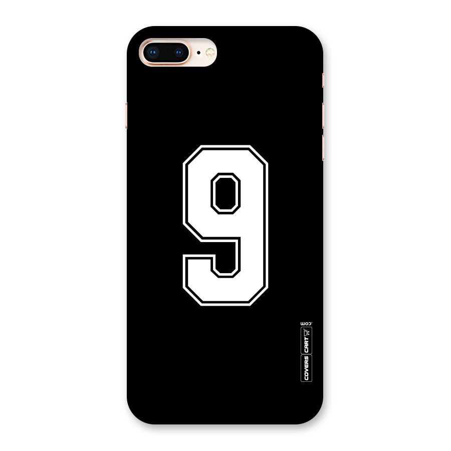 Number 9 Back Case for iPhone 8 Plus
