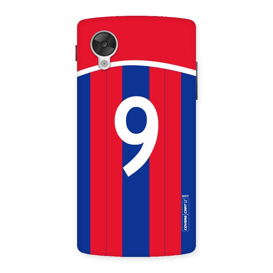Number 9 Jersey Back Case for Google Nexsus 5