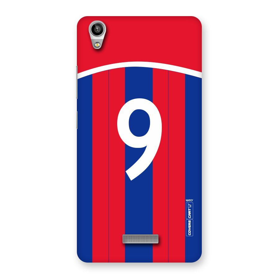 Number 9 Jersey Back Case for Lava-Pixel-V1