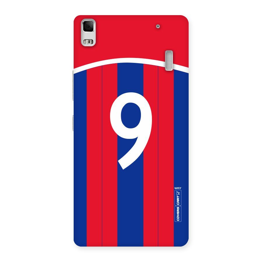 Number 9 Jersey Back Case for Lenovo K3 Note