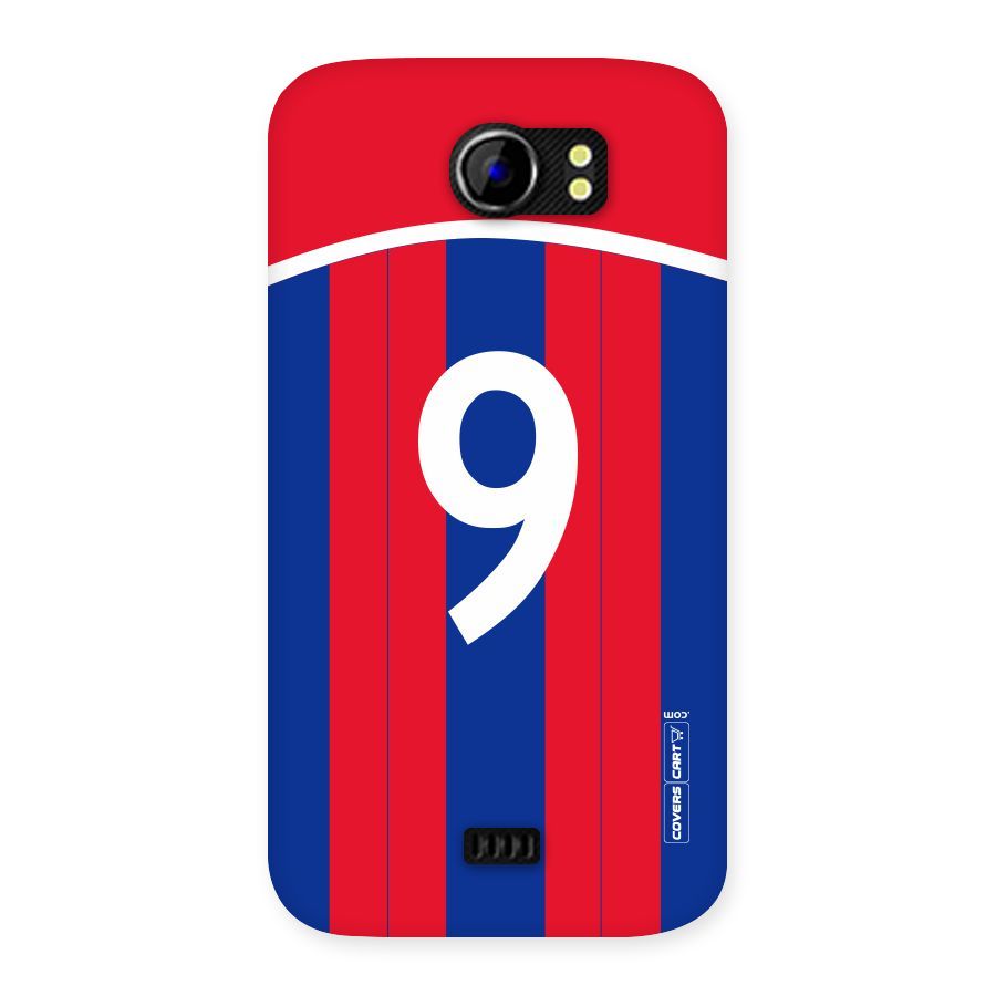 Number 9 Jersey Back Case for Micromax Canvas 2 A110