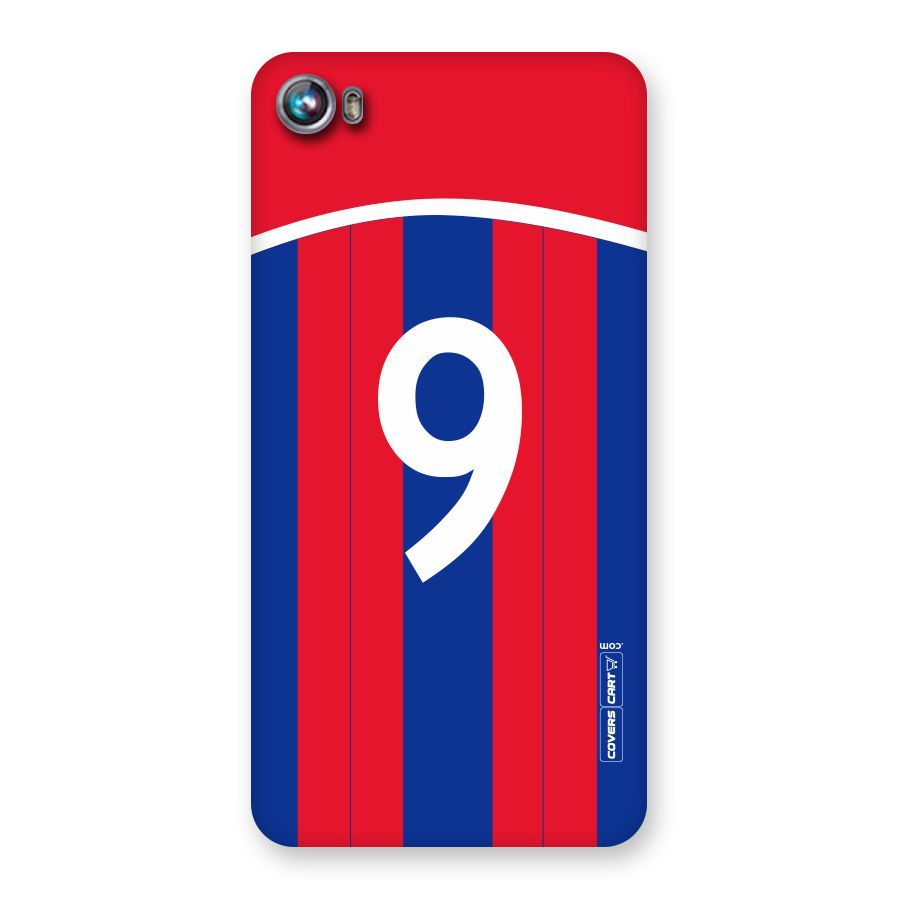 Number 9 Jersey Back Case for Micromax Canvas Fire 4 A107