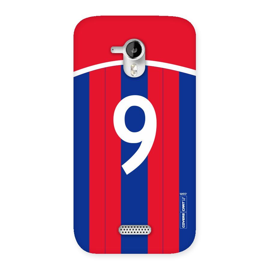 Number 9 Jersey Back Case for Micromax Canvas HD A116