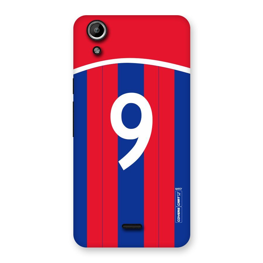 Number 9 Jersey Back Case for Micromax Canvas Selfie Lens Q345