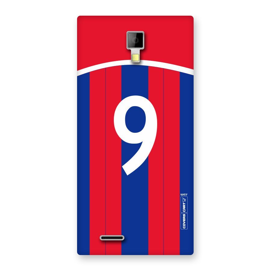 Number 9 Jersey Back Case for Micromax Canvas Xpress A99
