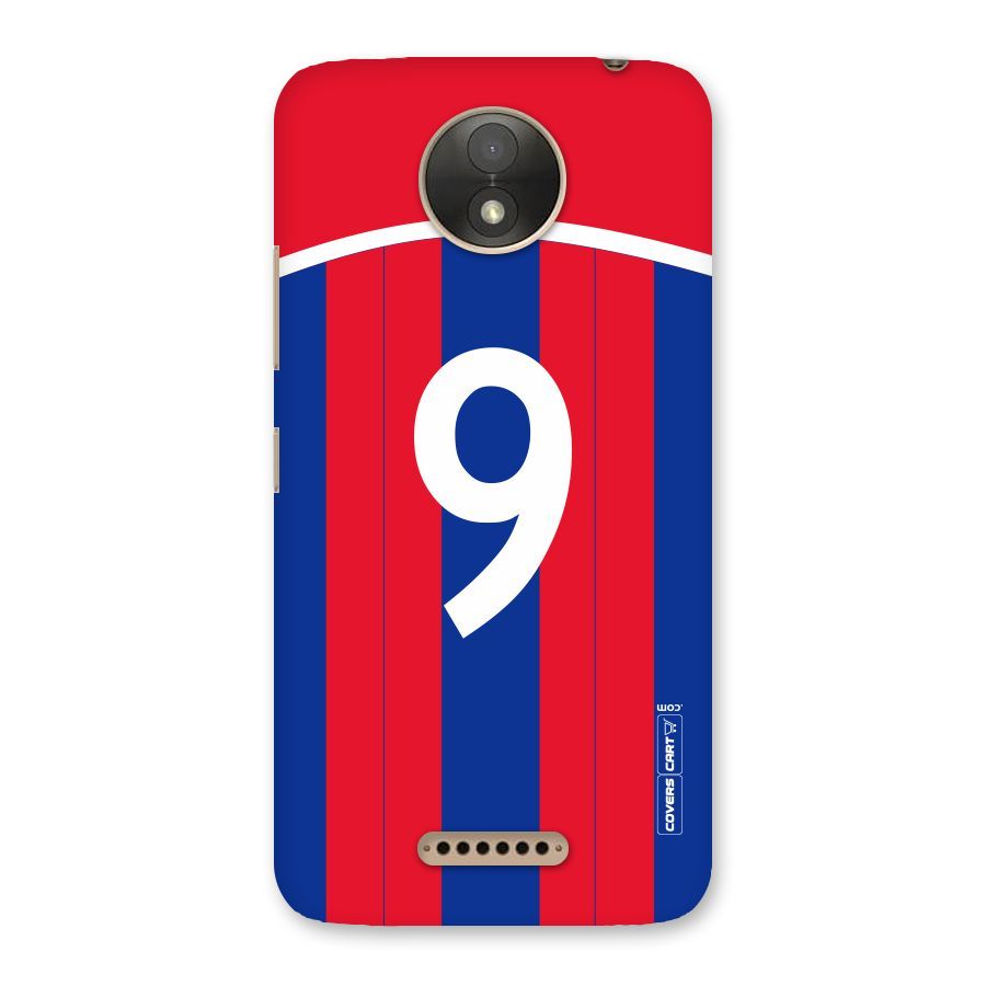 Number 9 Jersey Back Case for Moto C Plus