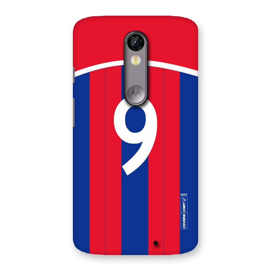 Number 9 Jersey Back Case for Moto X Force