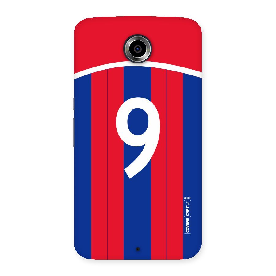 Number 9 Jersey Back Case for Nexsus 6