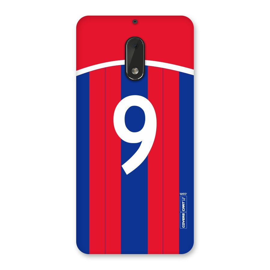 Number 9 Jersey Back Case for Nokia 6