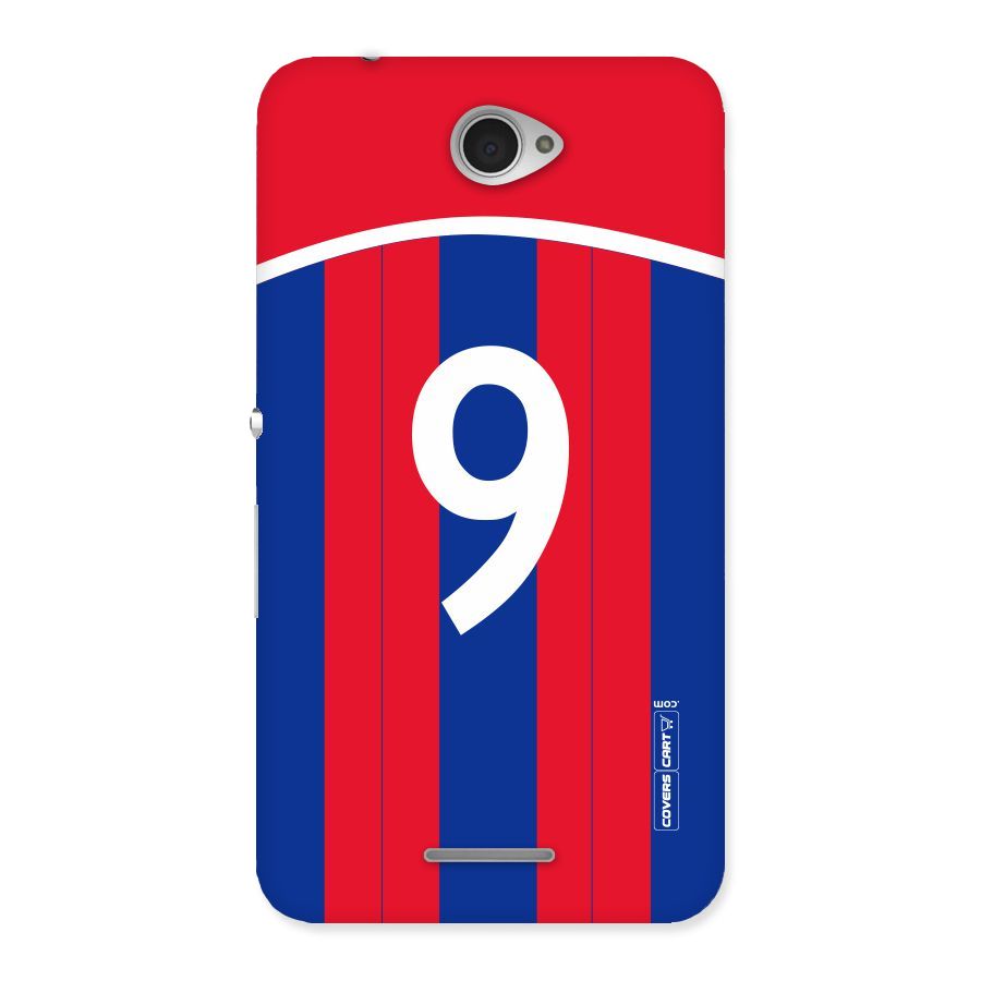 Number 9 Jersey Back Case for Sony Xperia E4