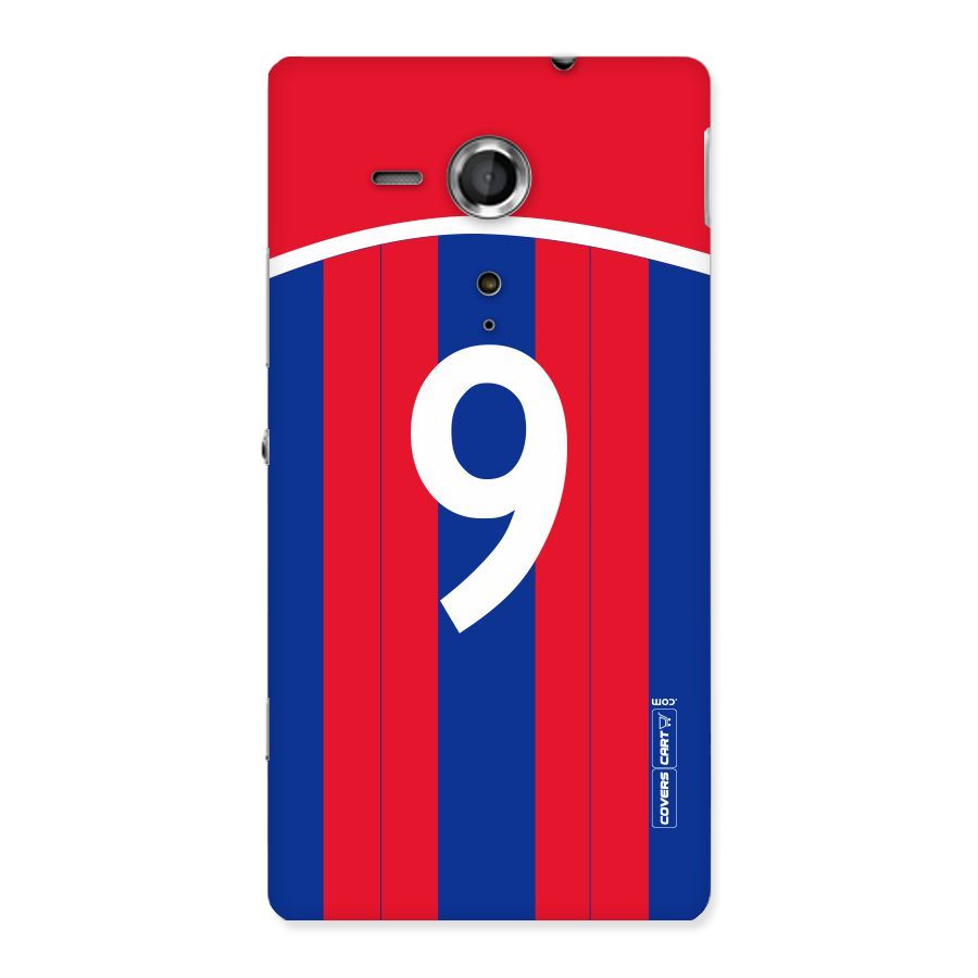 Number 9 Jersey Back Case for Sony Xperia SP