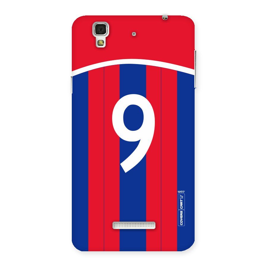 Number 9 Jersey Back Case for YU Yureka Plus