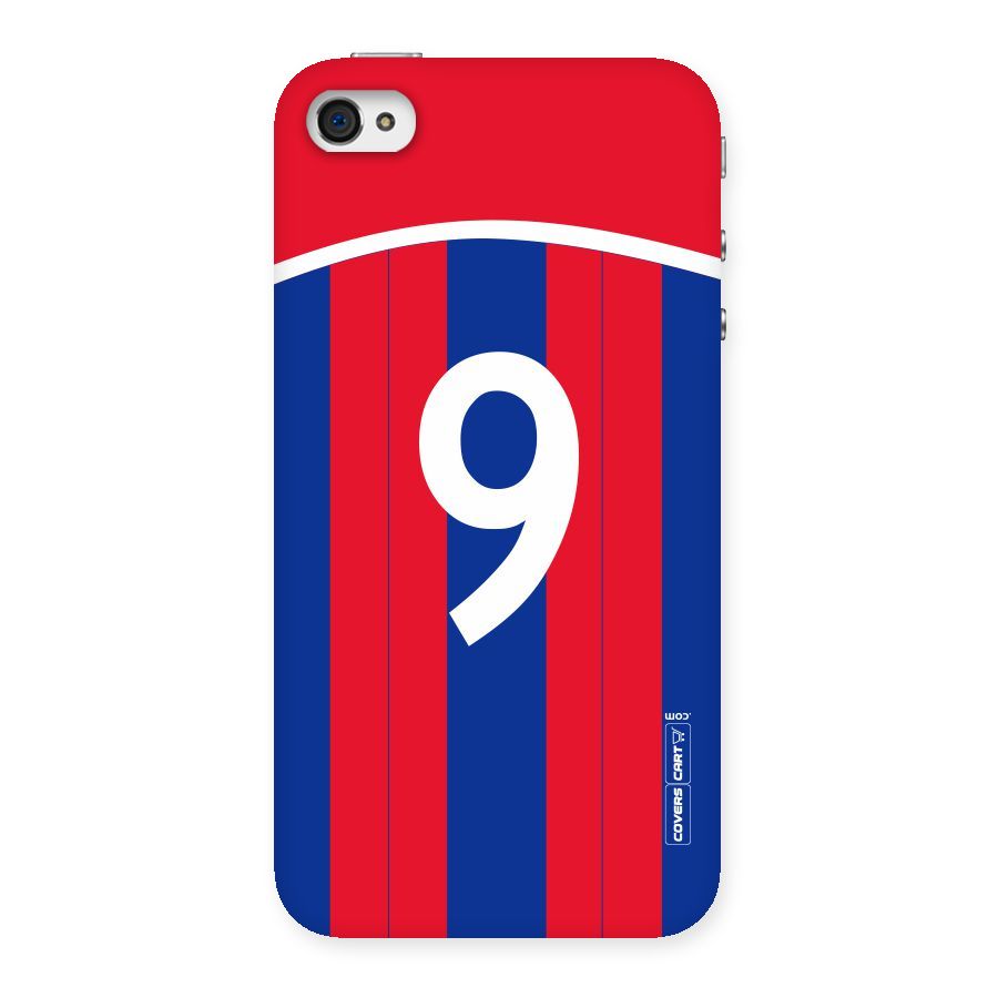 Number 9 Jersey Back Case for iPhone 4 4s