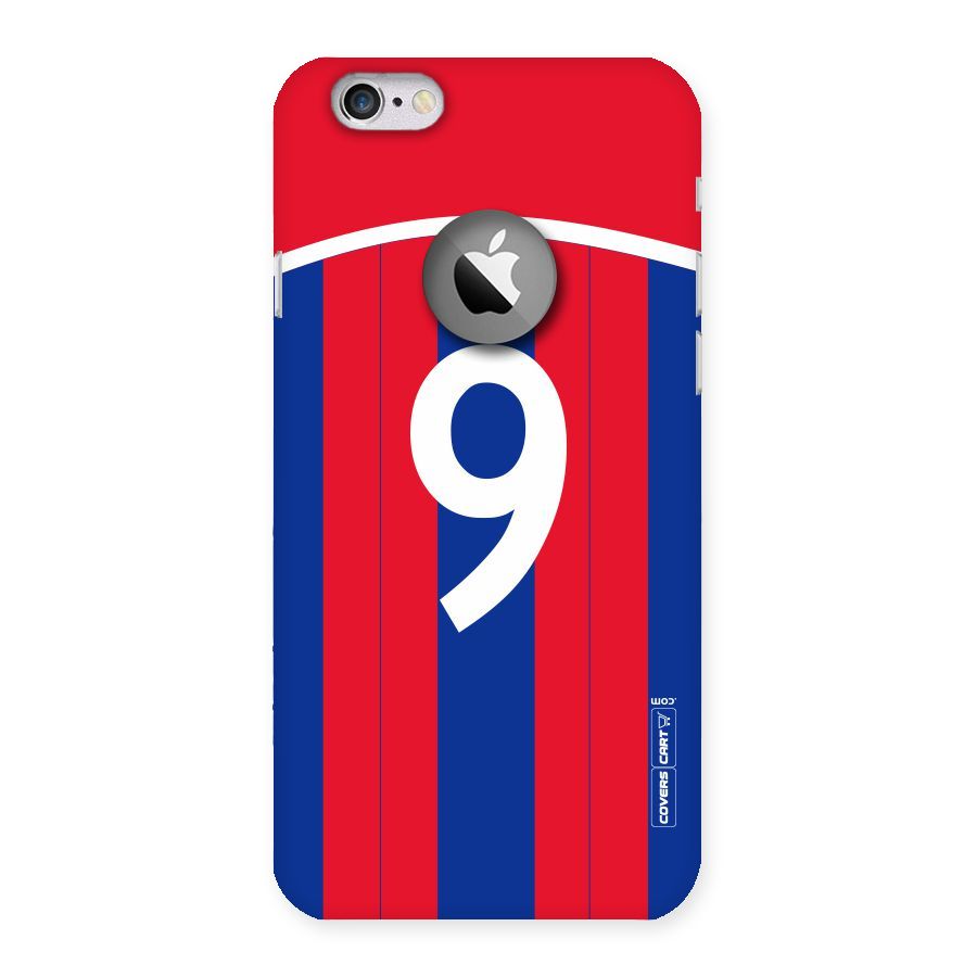 Number 9 Jersey Back Case for iPhone 6 Logo Cut