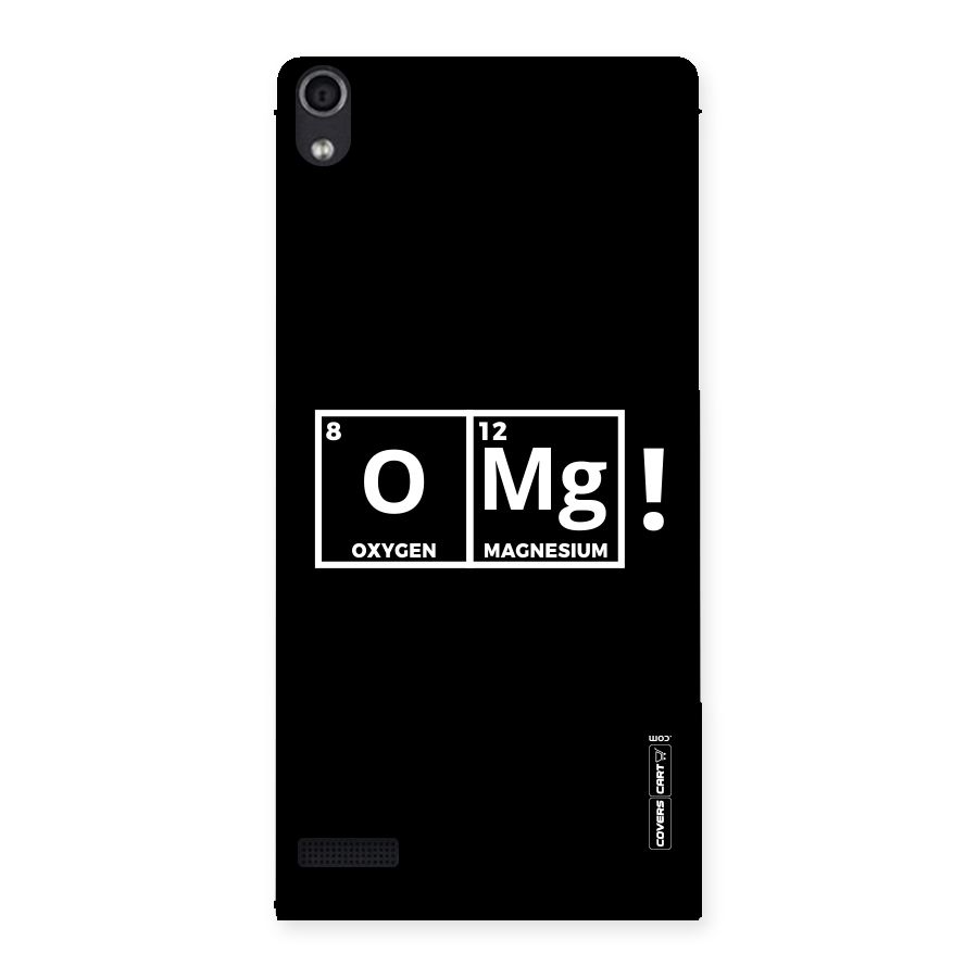 OMG Chemistry Pun Back Case for Ascend P6