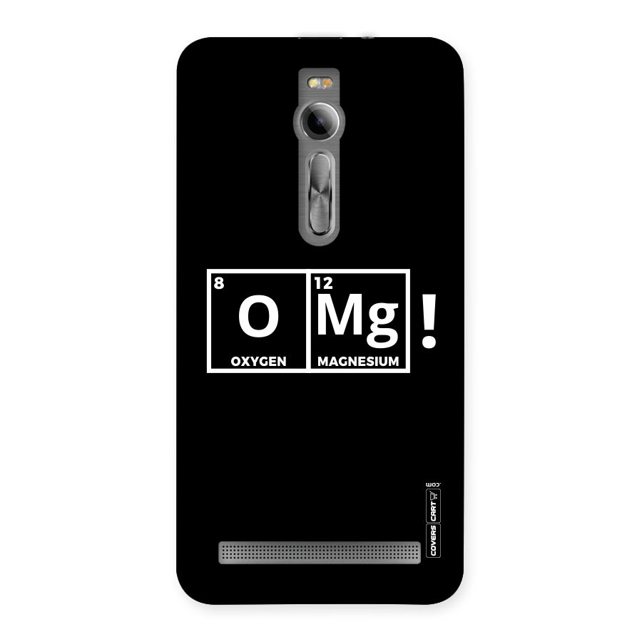 OMG Chemistry Pun Back Case for Asus Zenfone 2