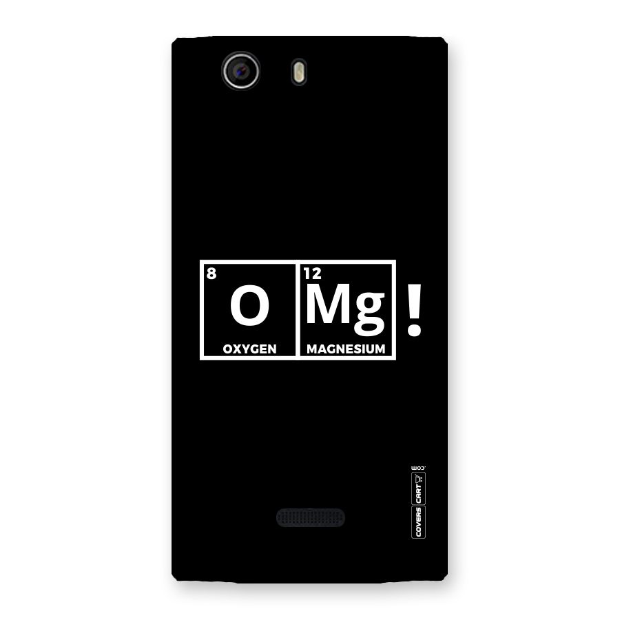 OMG Chemistry Pun Back Case for Canvas Nitro 2 E311