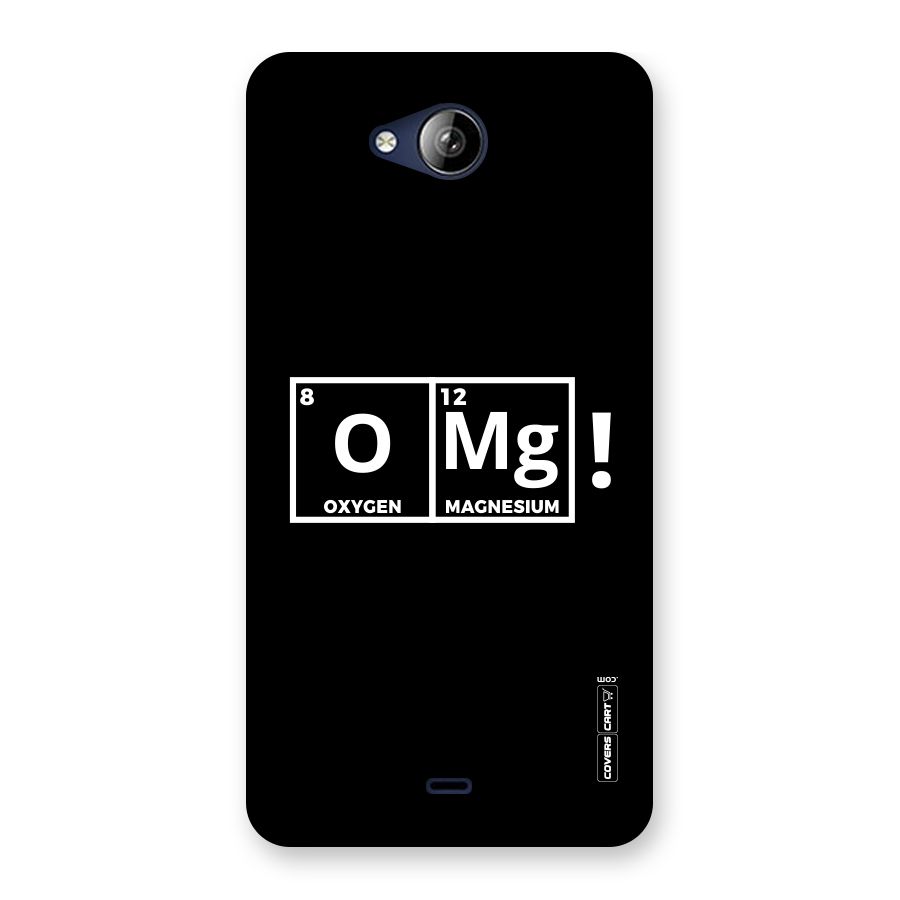 OMG Chemistry Pun Back Case for Canvas Play Q355