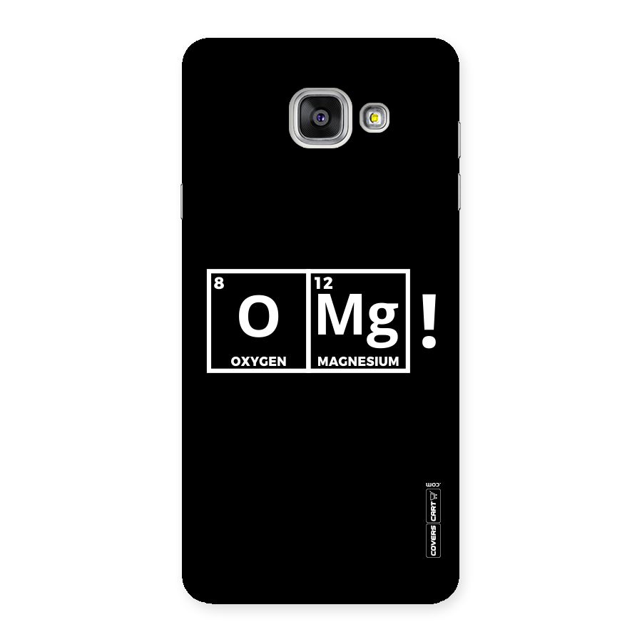 OMG Chemistry Pun Back Case for Galaxy A7 2016