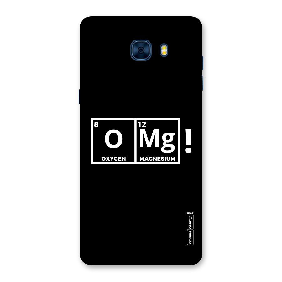 OMG Chemistry Pun Back Case for Galaxy C7 Pro