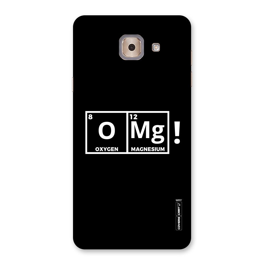 OMG Chemistry Pun Back Case for Galaxy J7 Max