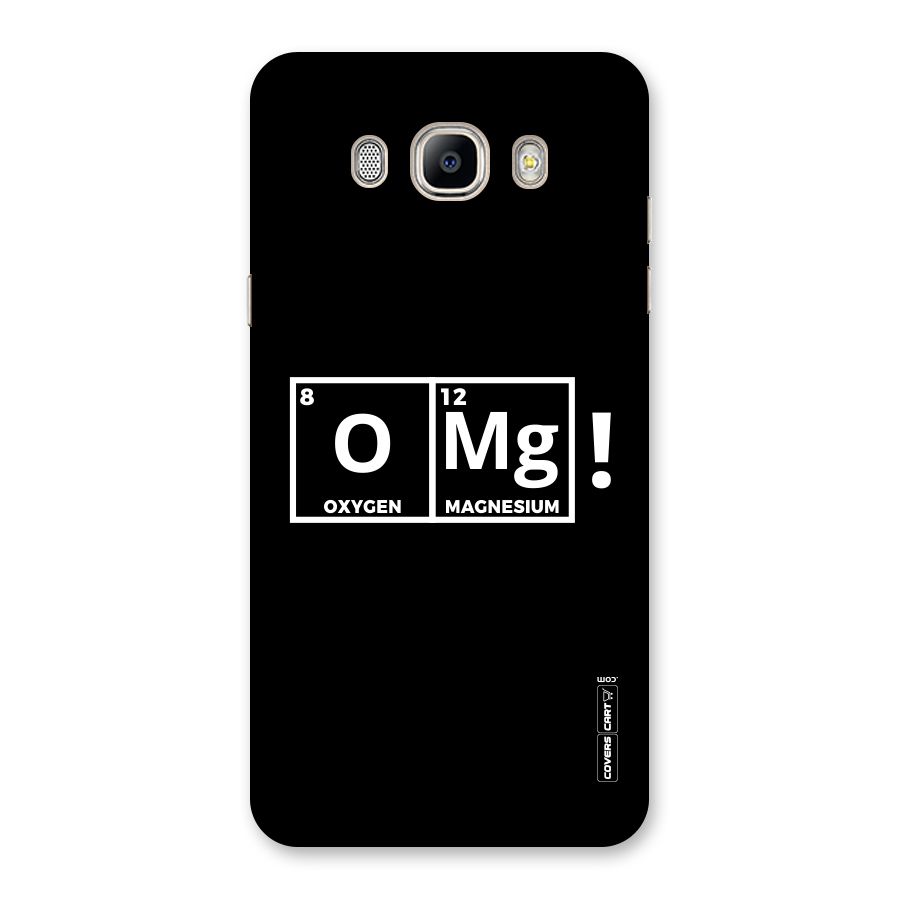 OMG Chemistry Pun Back Case for Galaxy On8