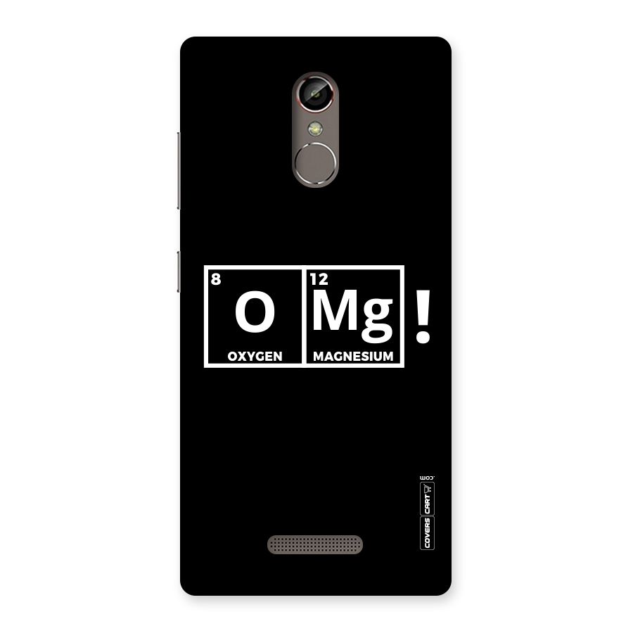 OMG Chemistry Pun Back Case for Gionee S6s