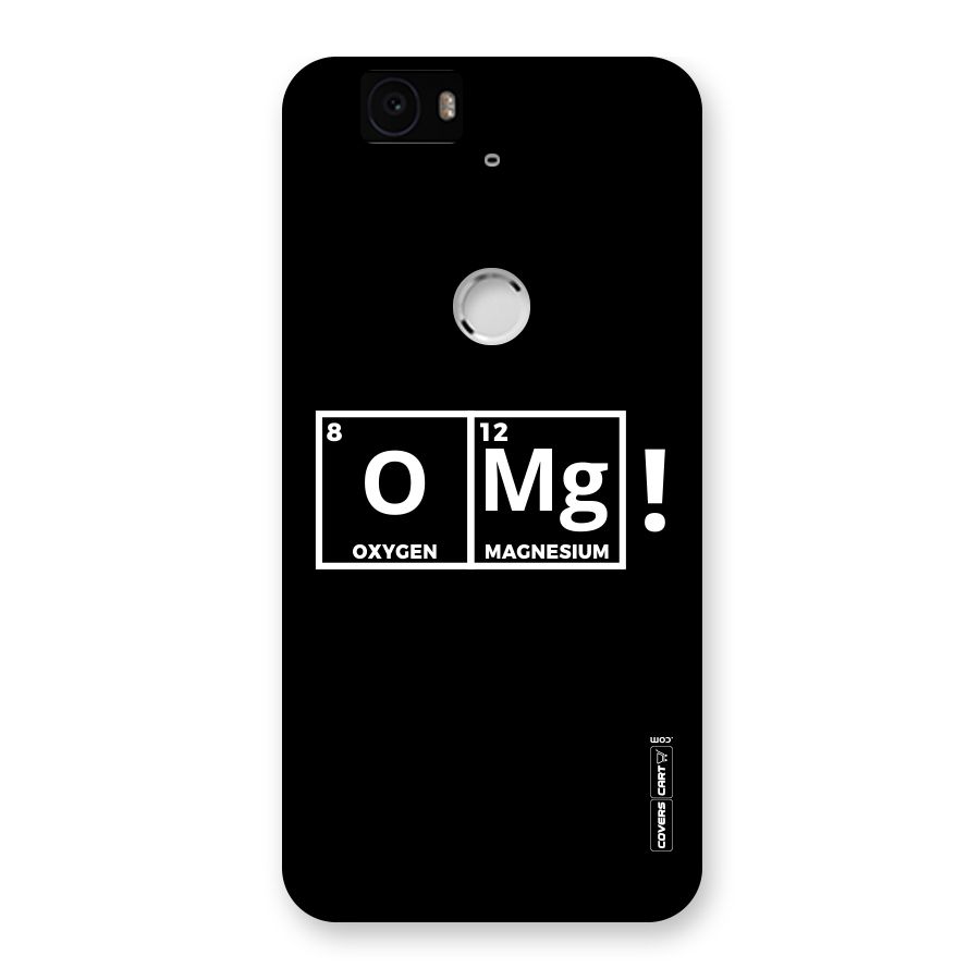 OMG Chemistry Pun Back Case for Google Nexus-6P